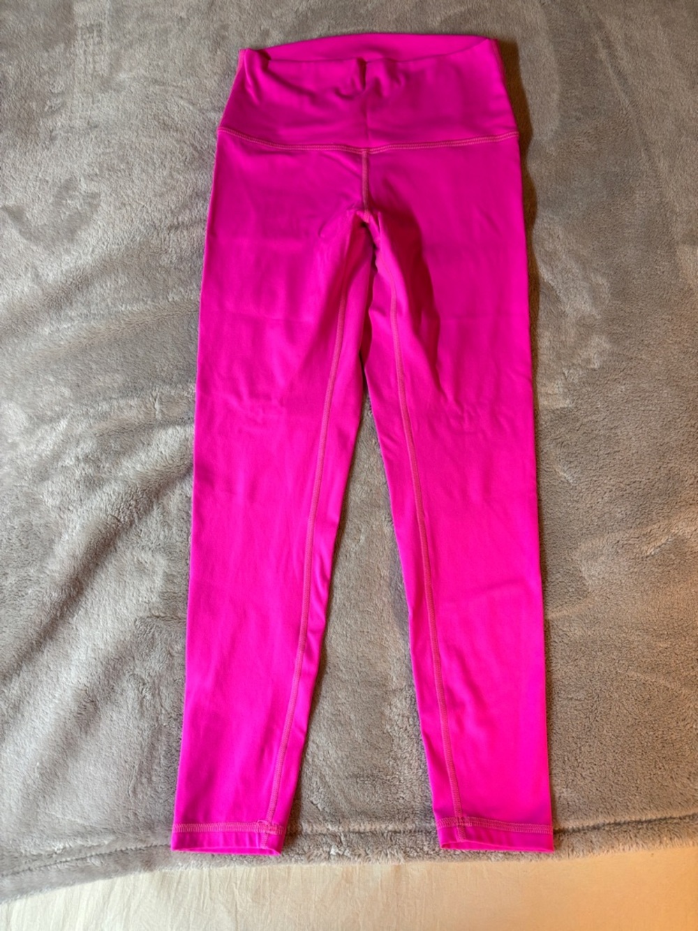 Fleo Hot Pink High-Waist Active Leggings